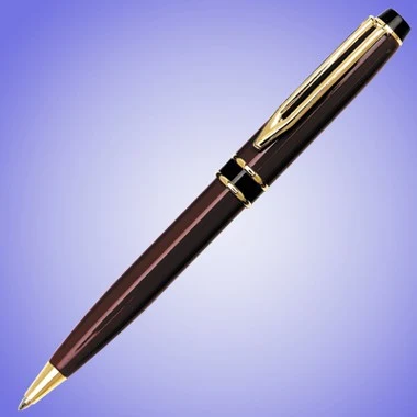 BURGUNDY ALPINE BALL PEN 1