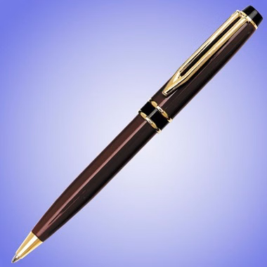 BURGUNDY ALPINE BALL PEN