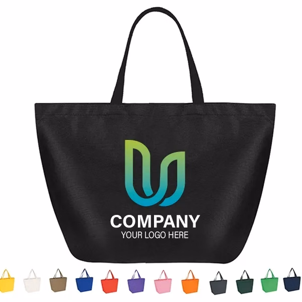 Budget Rpet Non-woven Shopper Tote -20x13x8