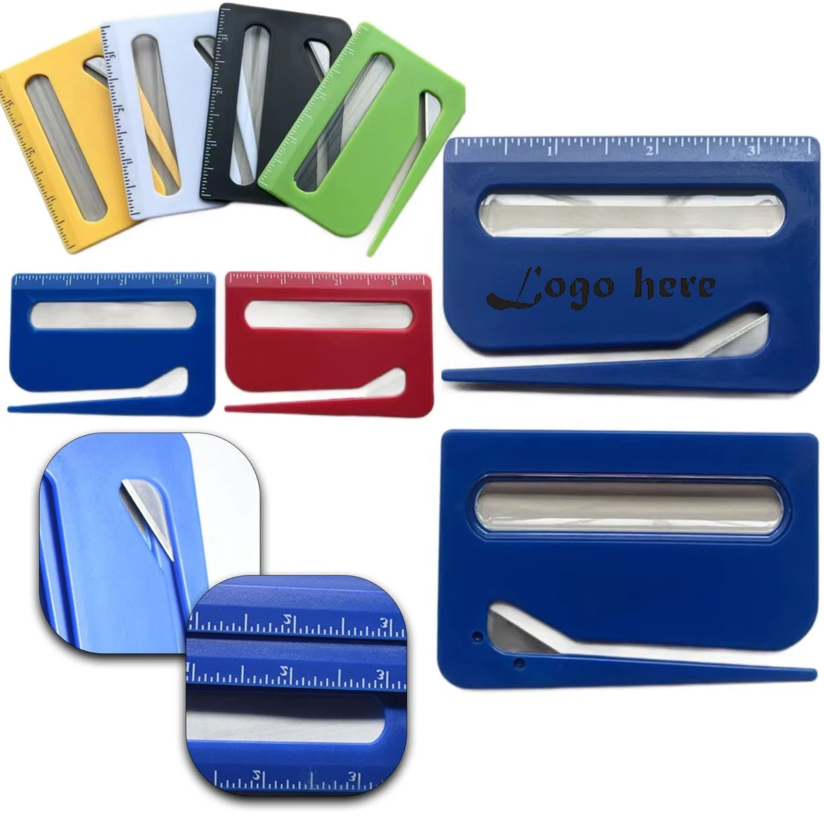 Letter Openers with Ruler & Magnifier 1
