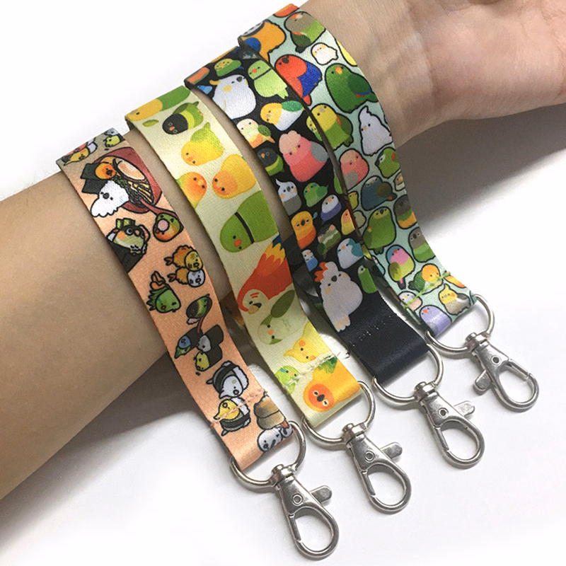 Full Color Sublimated Lobster Claw Wrist Lanyard