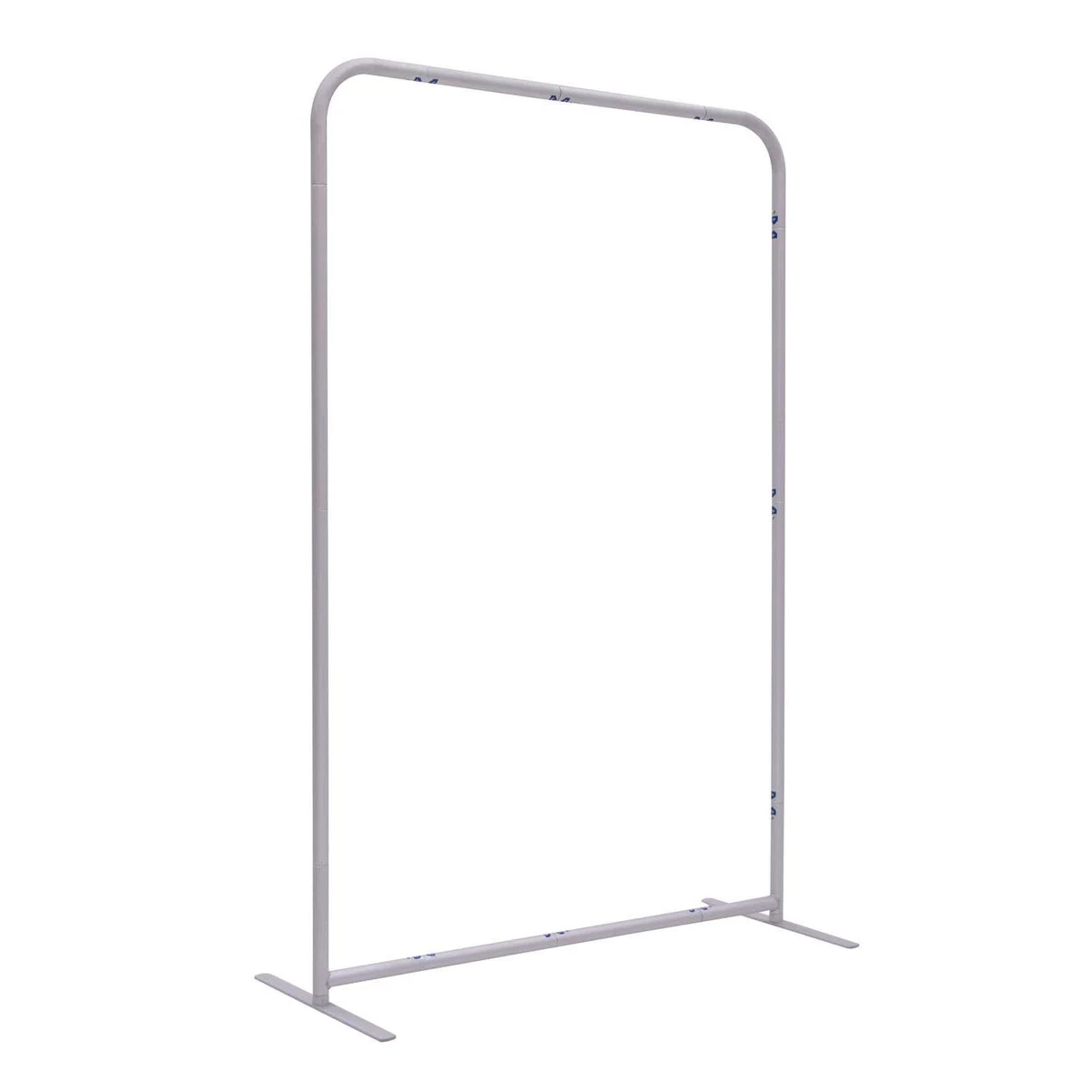 4'W x 72"H EuroFit™ Straight Wall Hardware 1