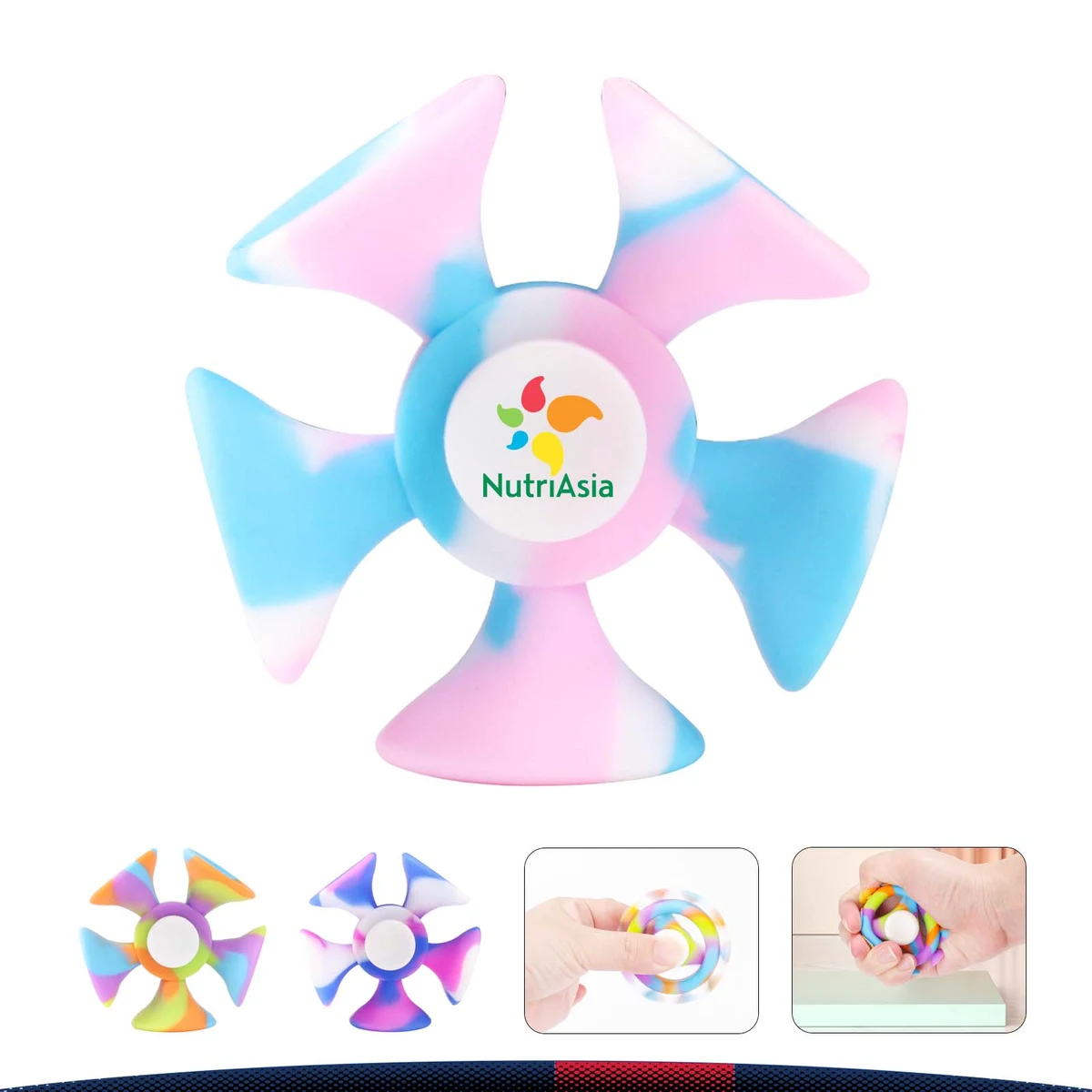 Aurora Push Bubble Fidget Spinner 1