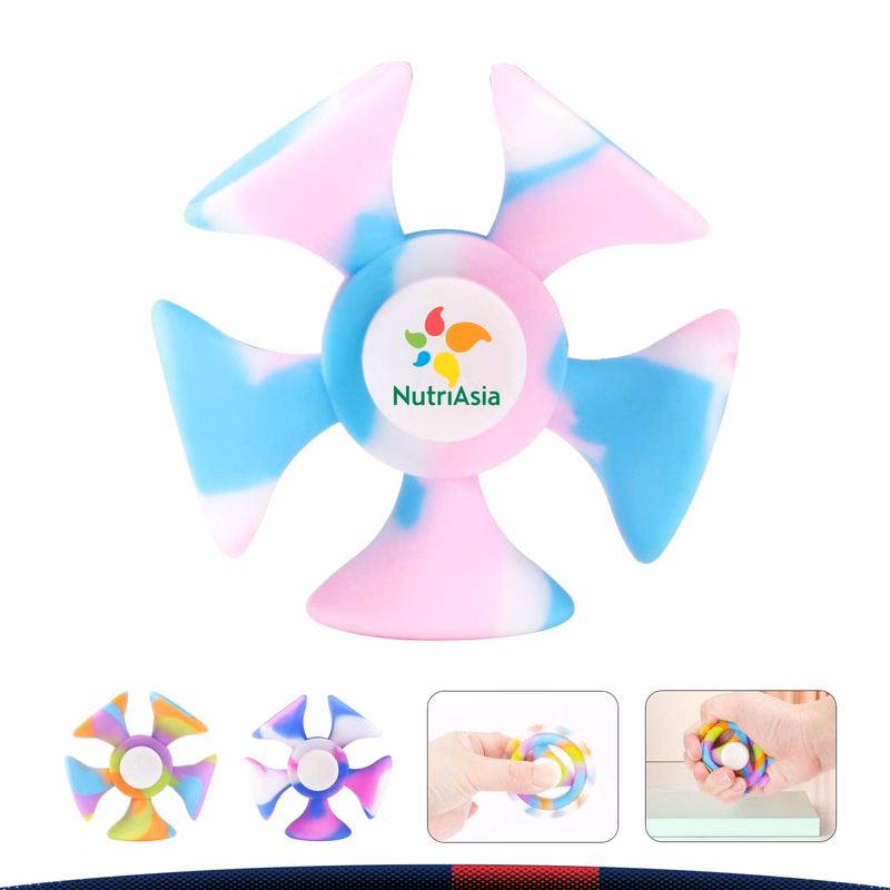 Aurora Push Bubble Fidget Spinner