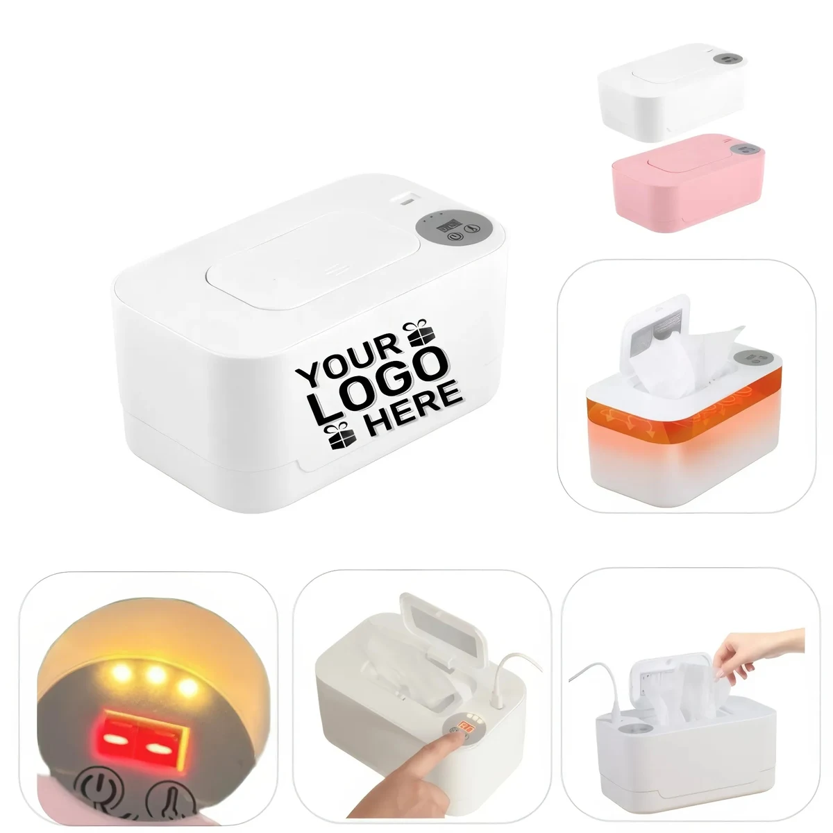 USB Wipes Warmer Smart Nightlight 1