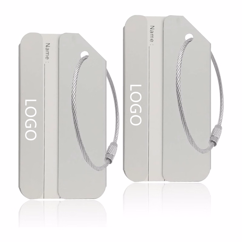 Aluminum Luggage Tags Travel Baggage