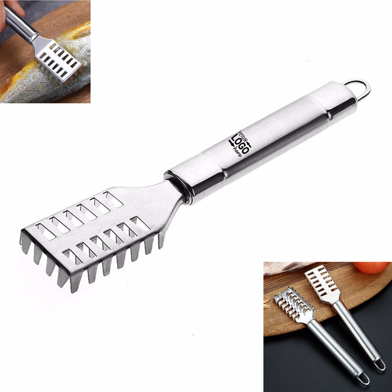Stainless Steel Fish Scaler Remover Brush tool