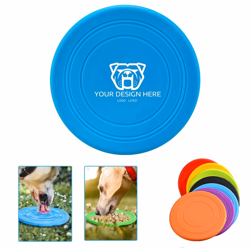 Silicone disc Pet Chewing Stick Toy