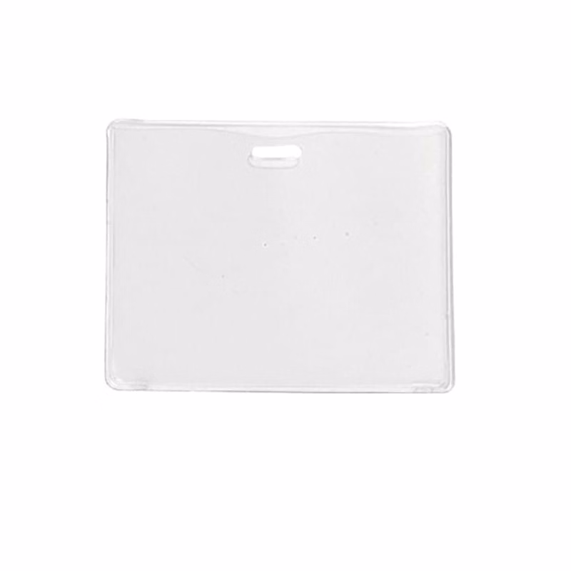 Horizontal Top Load Back Badge Holder