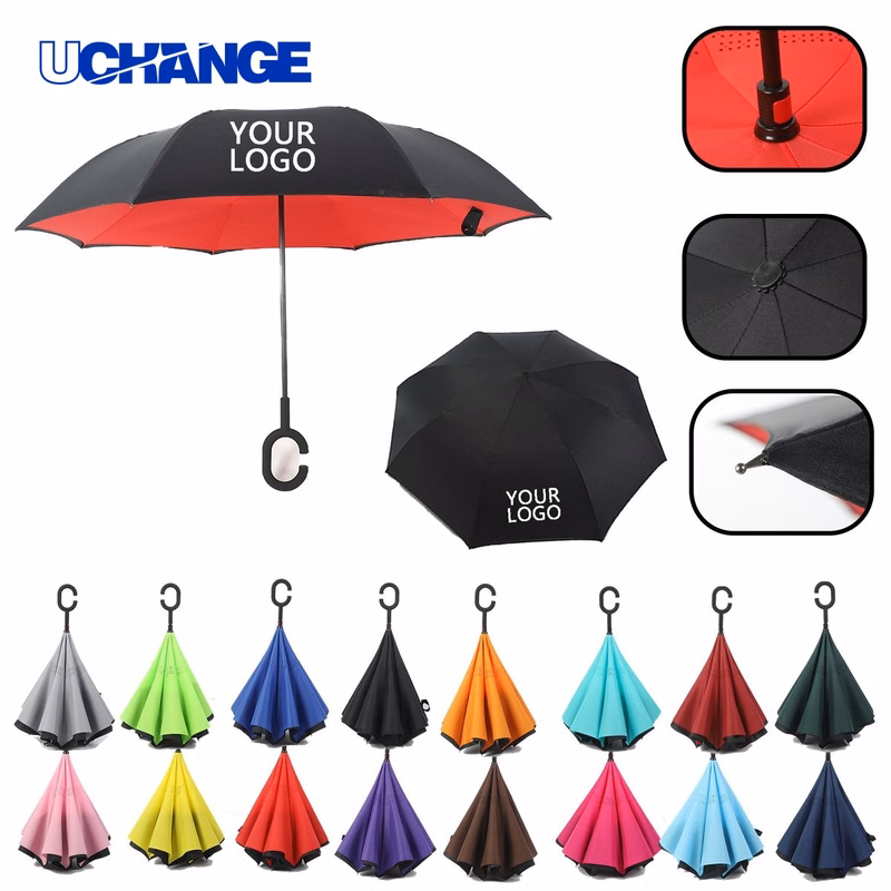 Portable Reverse Umbrella for Rain