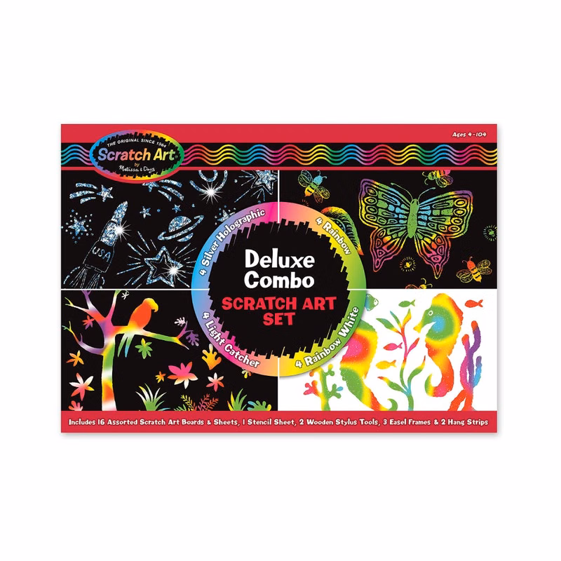 Melissa & Doug Scratch Art Sets - Assorted Ages 4+