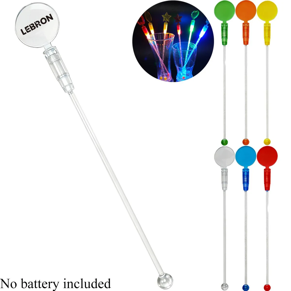 LED Glow Cocktails Stirring Stick 1