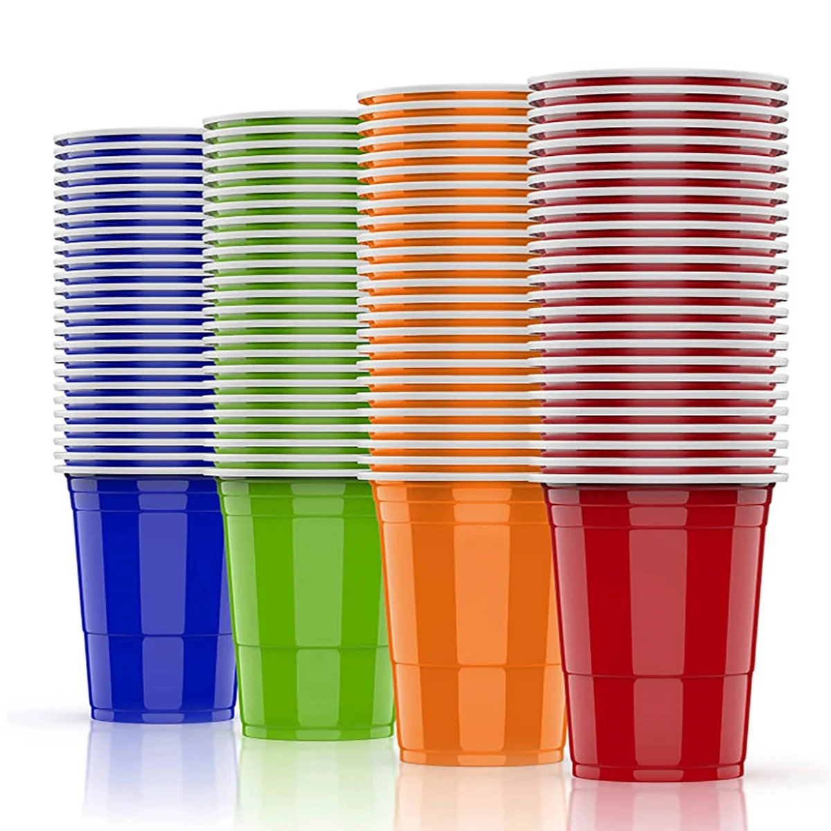 MOQ 500pcs 16 oz Reusable Party Stadium Solo Disposable Cups 1