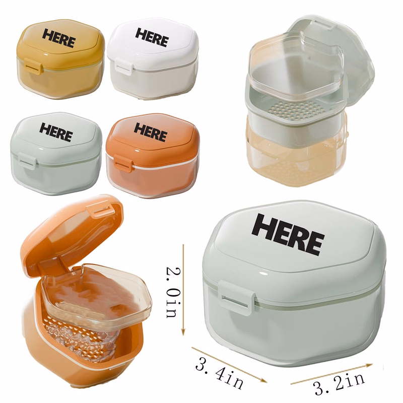 Multi-functional Denture Storage Box