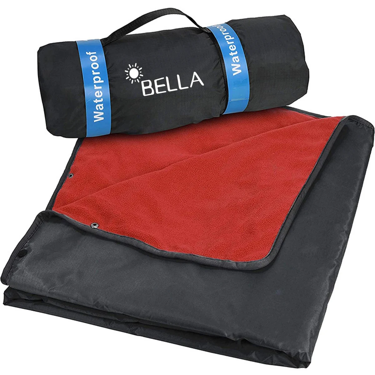 Polyester Multifunctional outdoor windproof with cap blanket 1