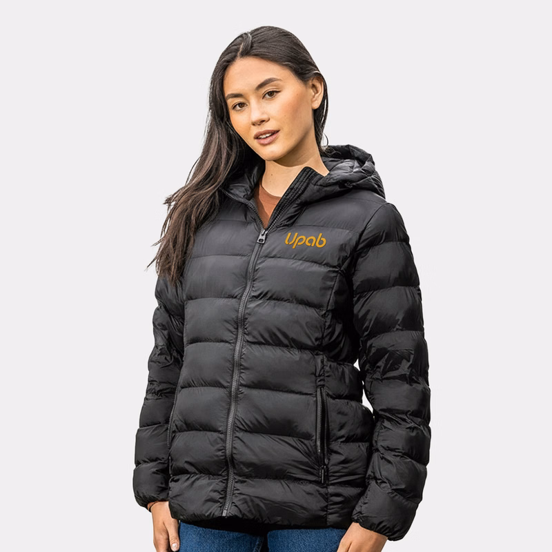 Weatherproof® Ladies Water-Resistant Puffer Jacket with Hood
