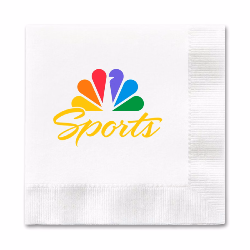3 Ply White Dinner Napkin 1/4 Fold, Digital