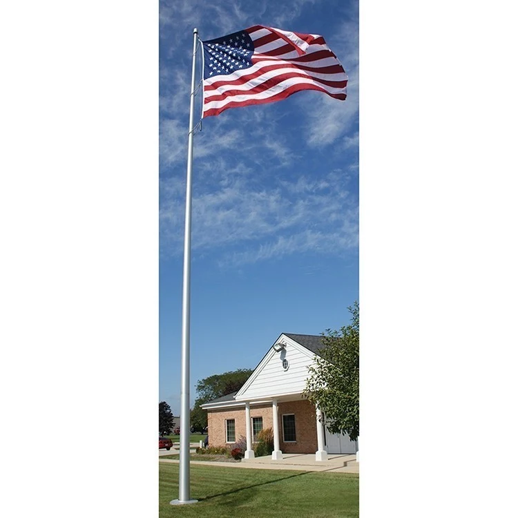 50' Architectural Series Pole with Internal Halyard - Satin 1