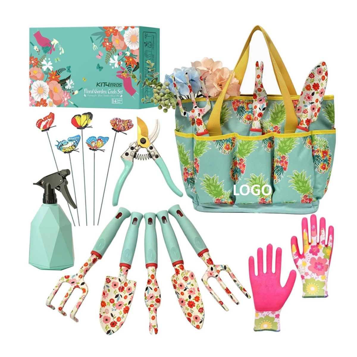 Gardening Tools With Storage Organizer 1