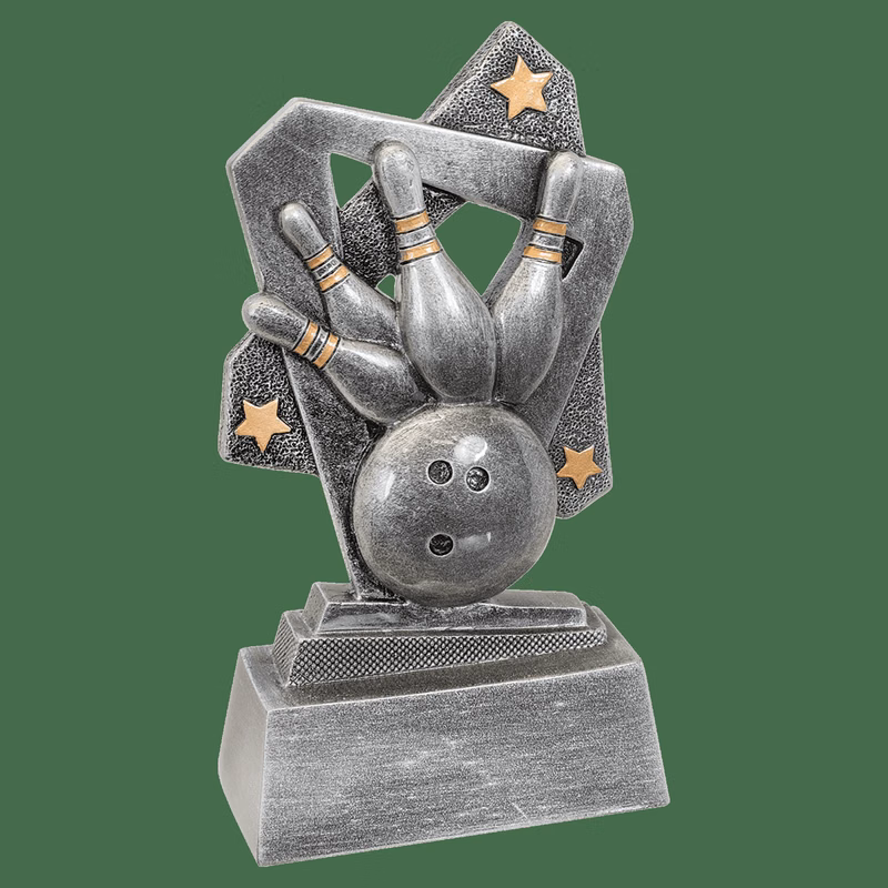 5-1/2" Tall Bowling Triumph Resin