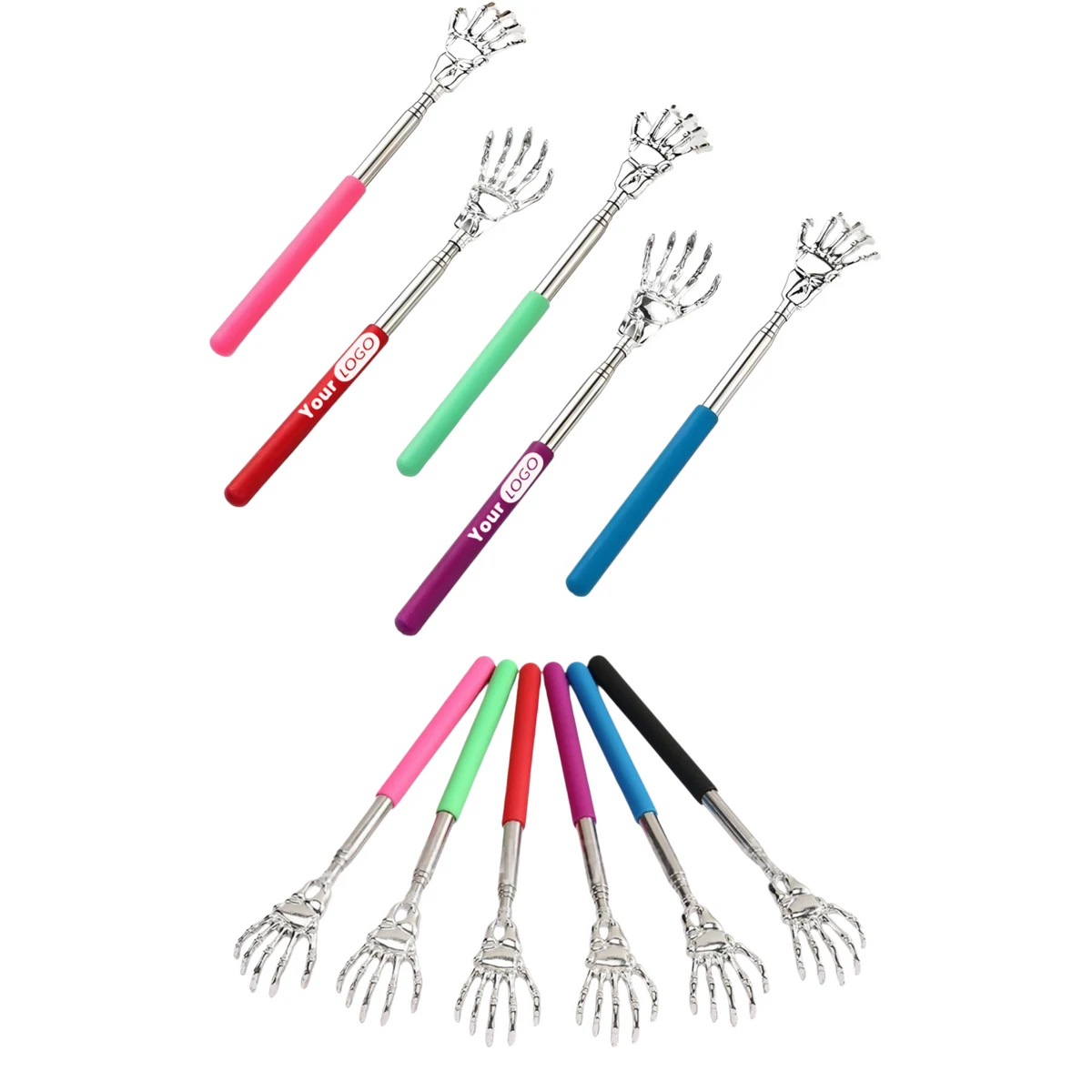 Skeleton Claw Telescopic Back Scratcher 1