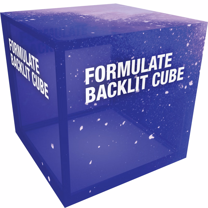 Formulate Backlit Cube