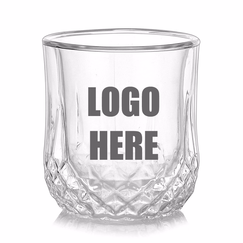 Custom 8.5 oz Double Wall Whiskey Glasses