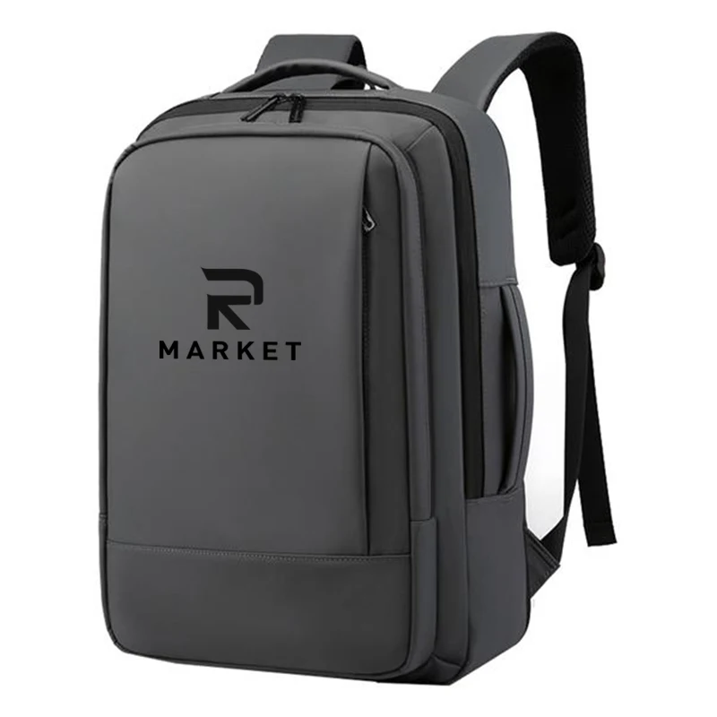 Travel Leather Business Computer Backpack 1
