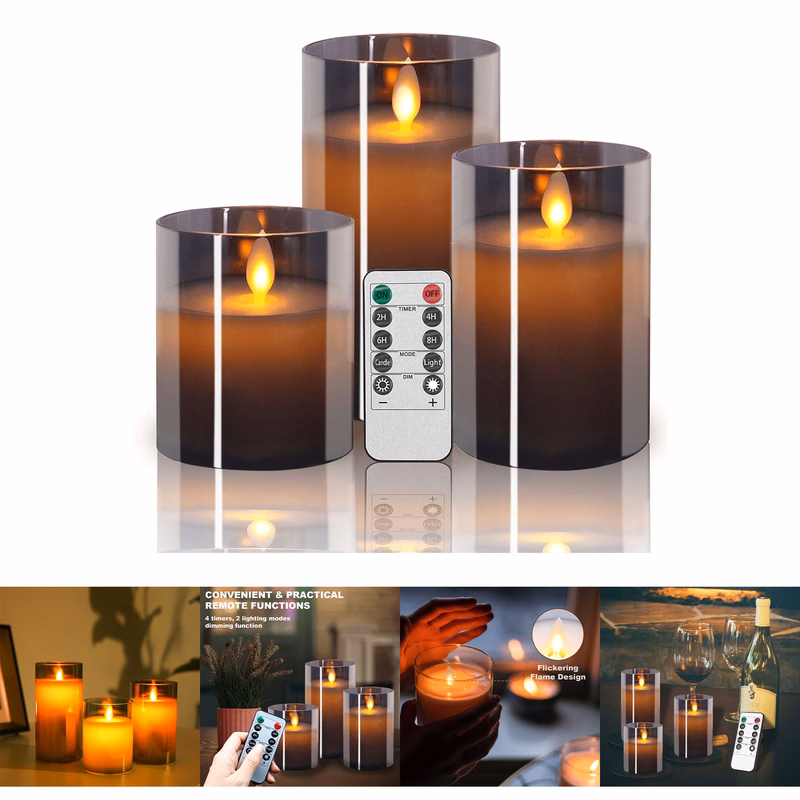 Flickering Flameless Candles