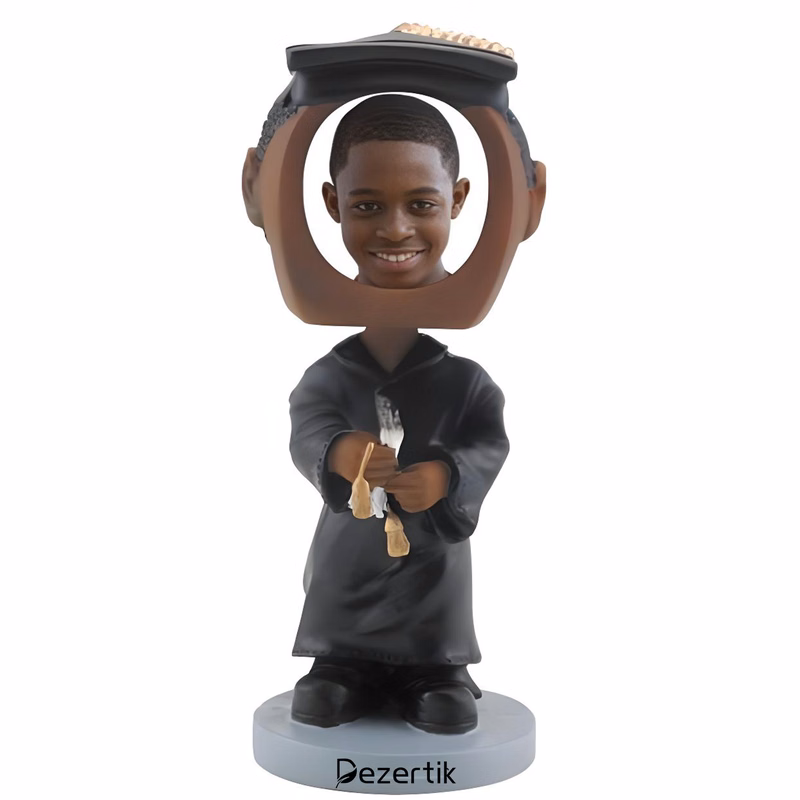 Resin nodding doll figurine decoration