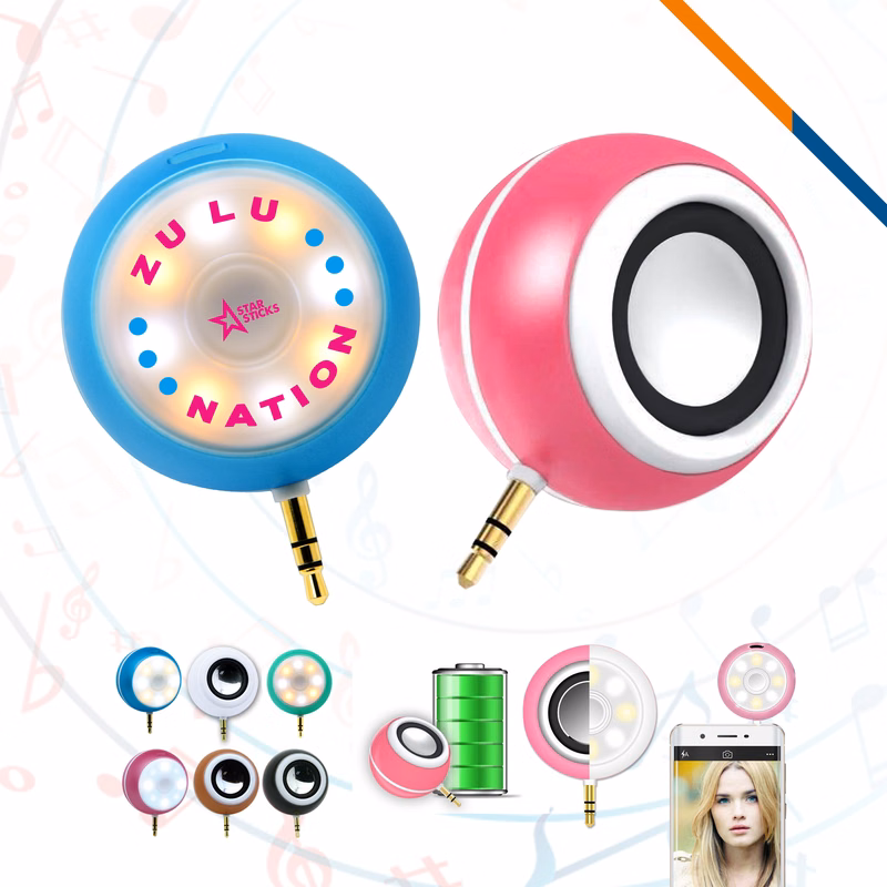 Selfie Flash Light Speaker