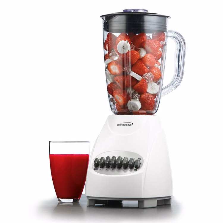 12-Speed Blenders - White 50 oz
