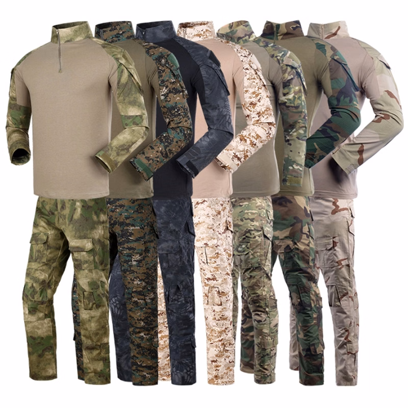 Tactical Combat Shirt And Pants Set Military Uniform