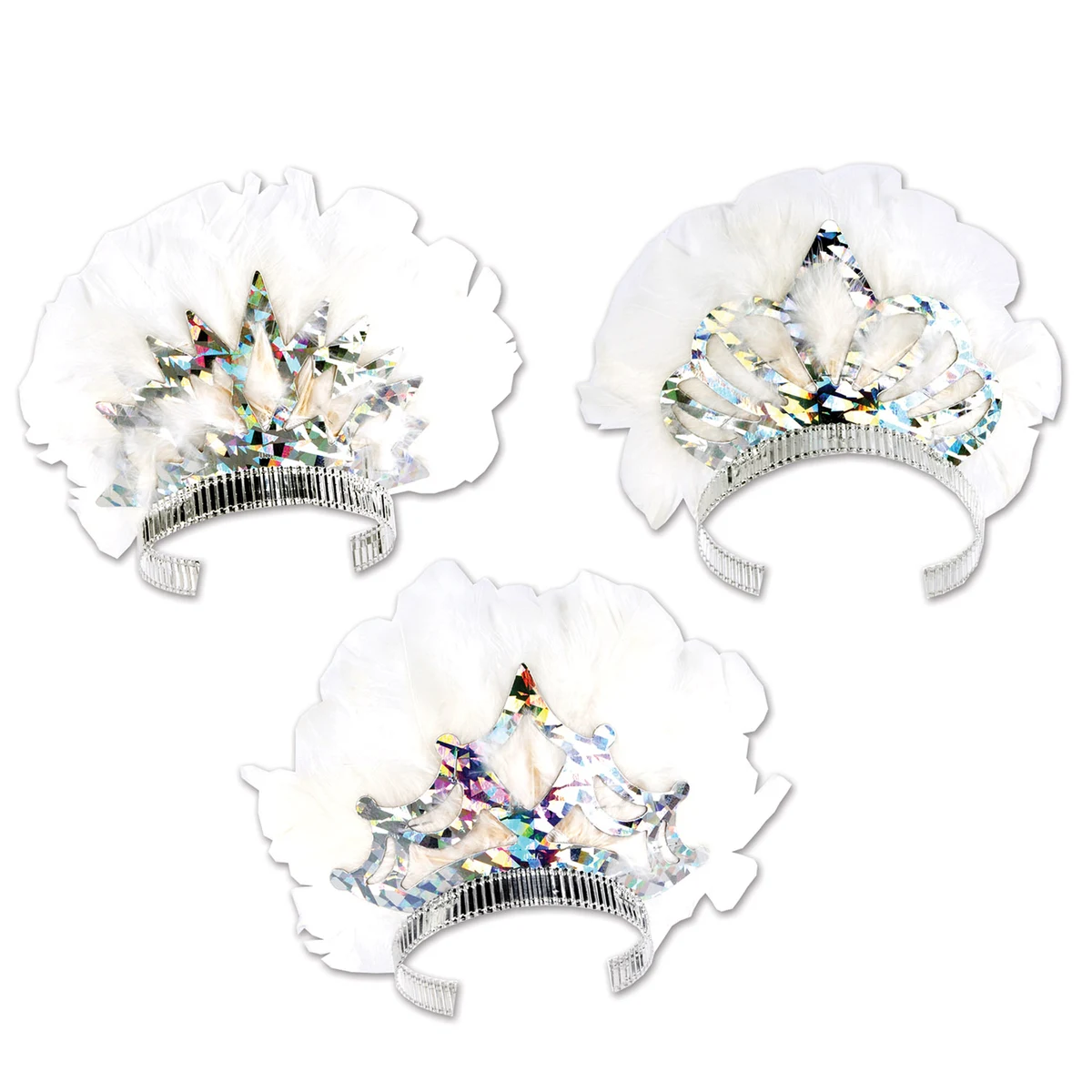 Silver Prismatic Tiaras 1