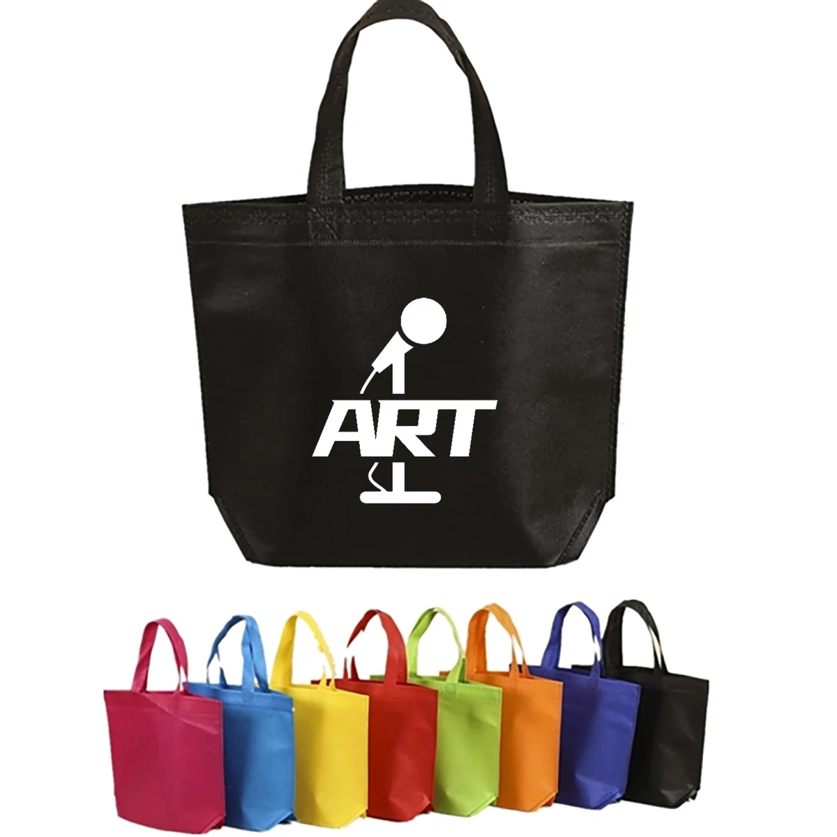 Budget Heat Sealed Tote Shopper Bags 1