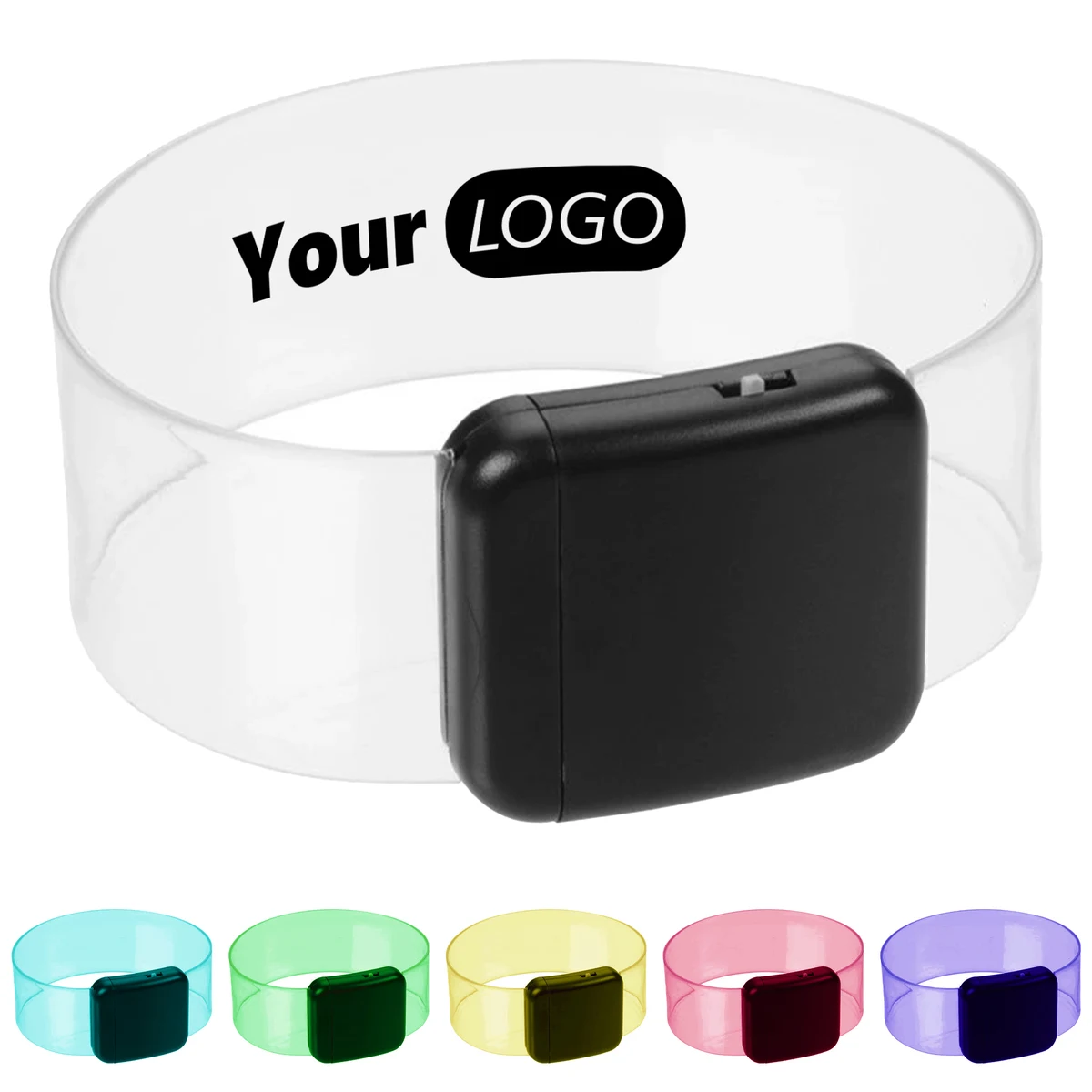 Abs Durable Led Magnetic Bracelet For Nighttime Events 1