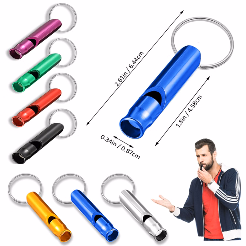 Aluminum Emergency Survival Whistle