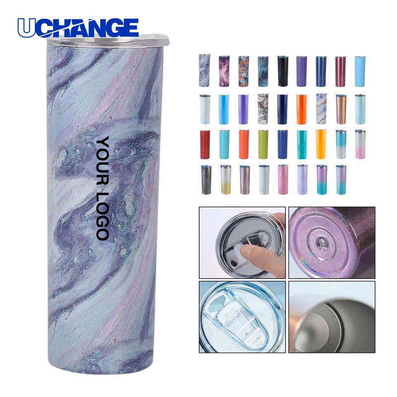 Stainless Steel Tumbler Drinkware Slim Double Wall Design