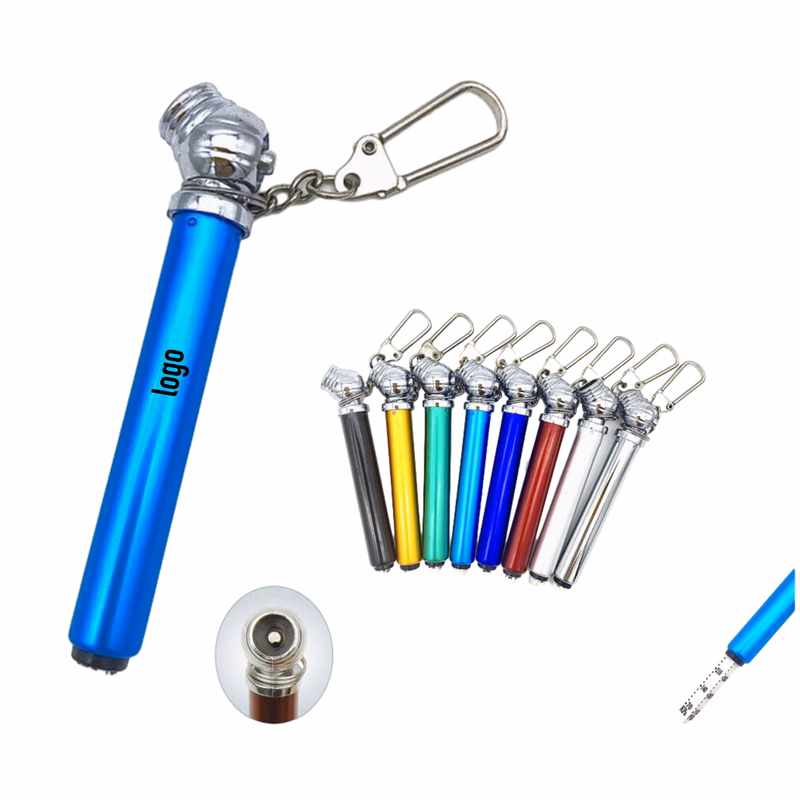 Mini Portable Tire Pressure Gauge with Lanyard