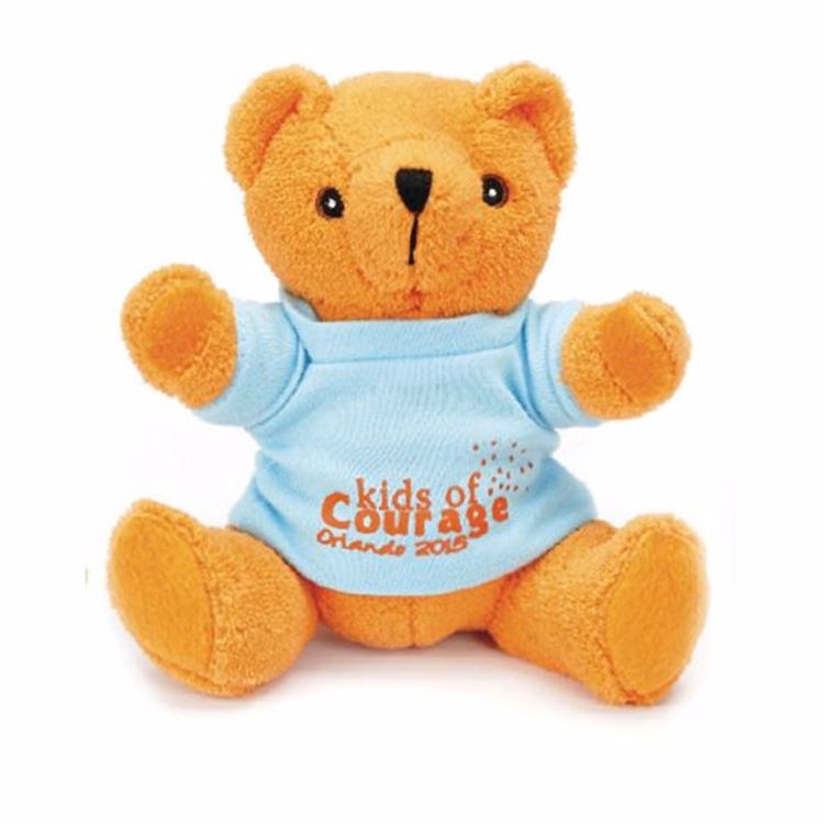 7"Halloween Bear - Orange