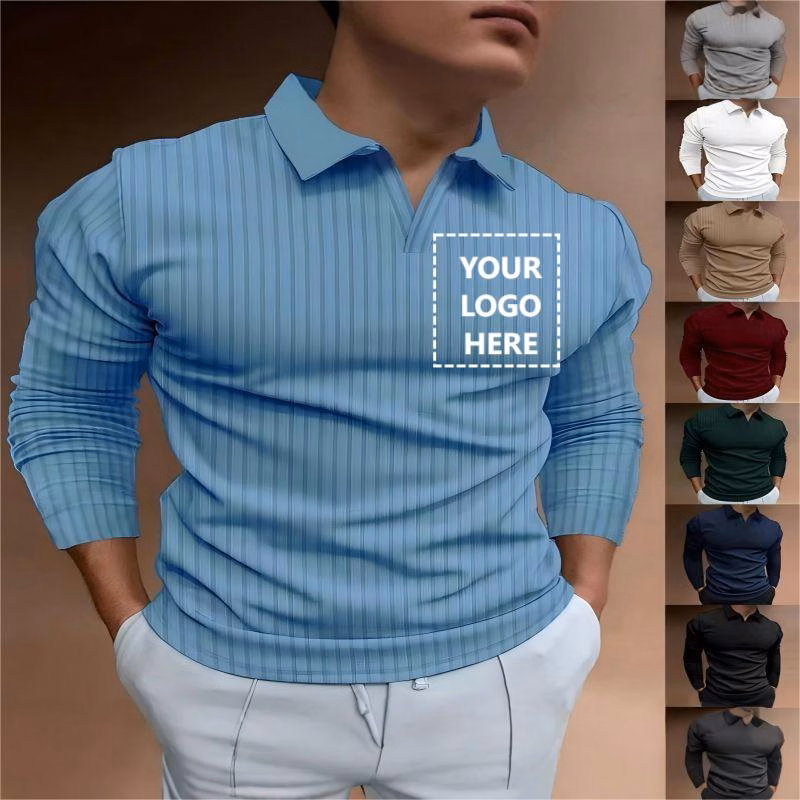 Long Sleeve Knit Shirt - Men's