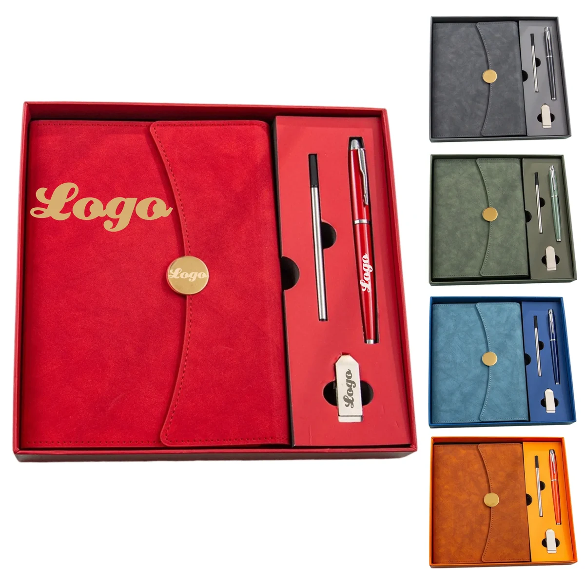 Leather Notebook Pen Set for Premium Business Promotion 1