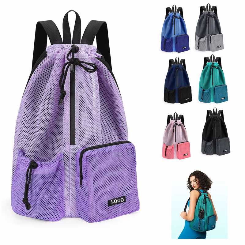 Foldable Drawstring Sports Backpack