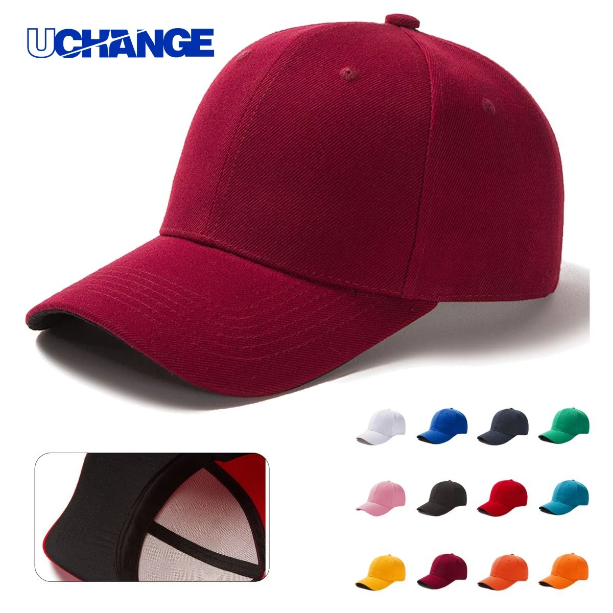 Breathable Cotton Baseball Cap 1