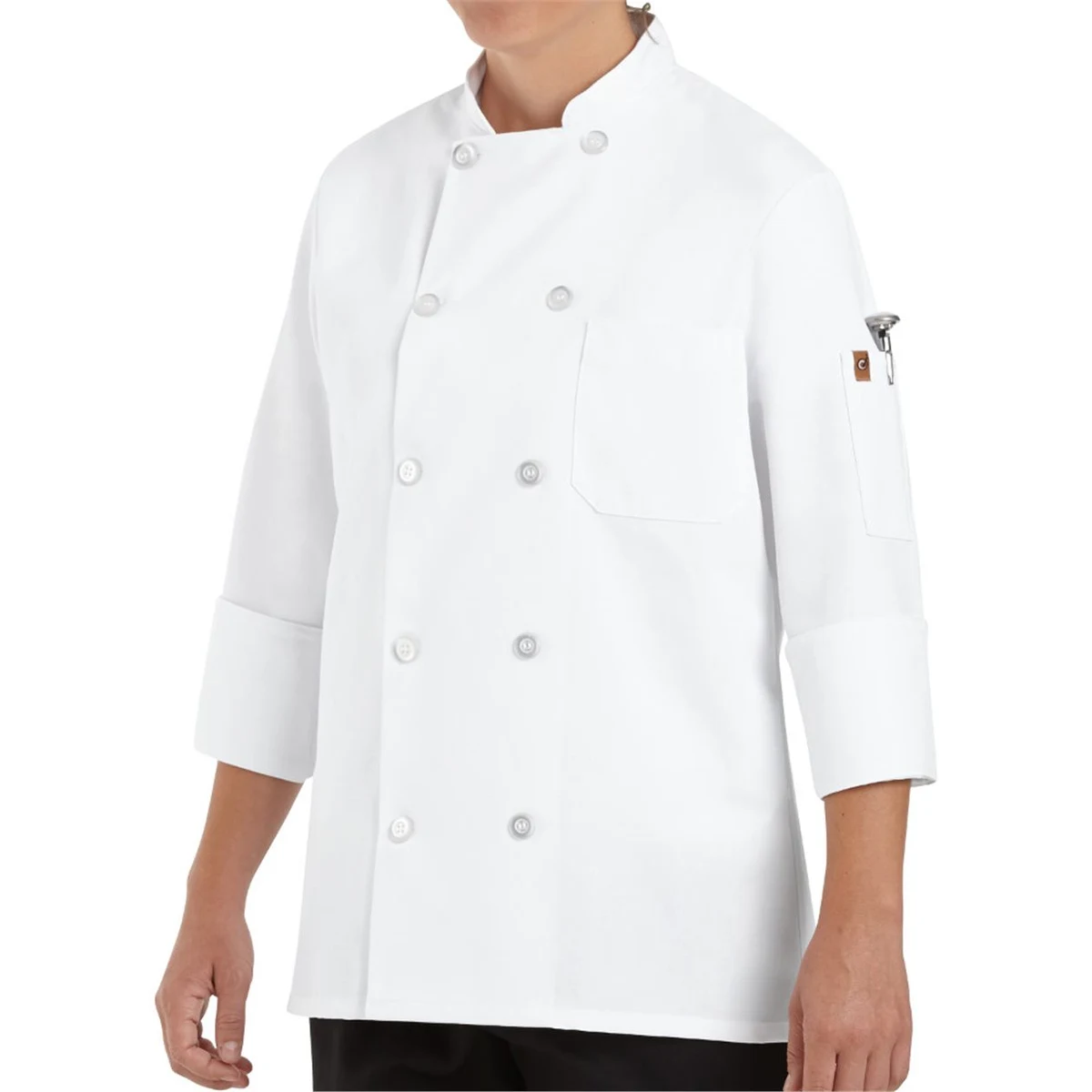 Women's Ten Button Chef Coat - 0401 1