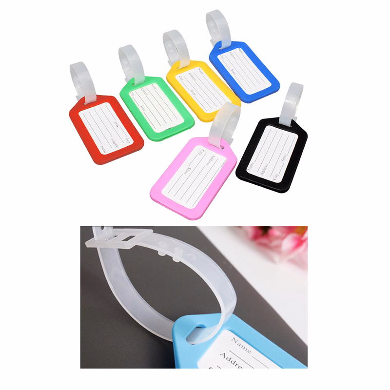 Convenient PP Plastic Luggage Tag