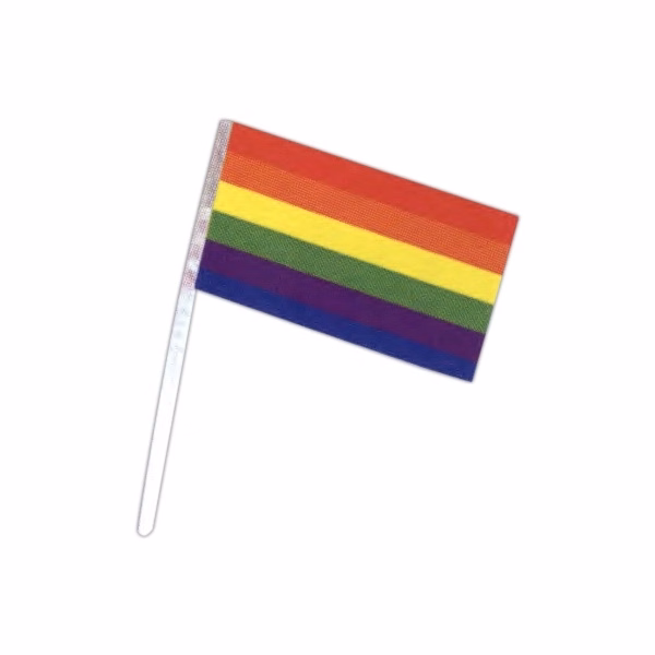 Rainbow Antenna Flag