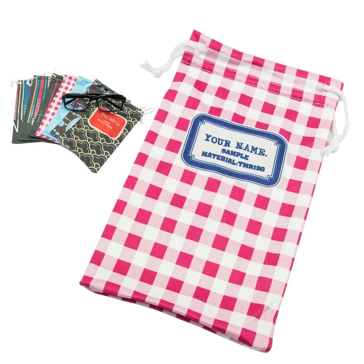 Premium Microfiber Sunglass bag - 3.5 x 7 inch 1