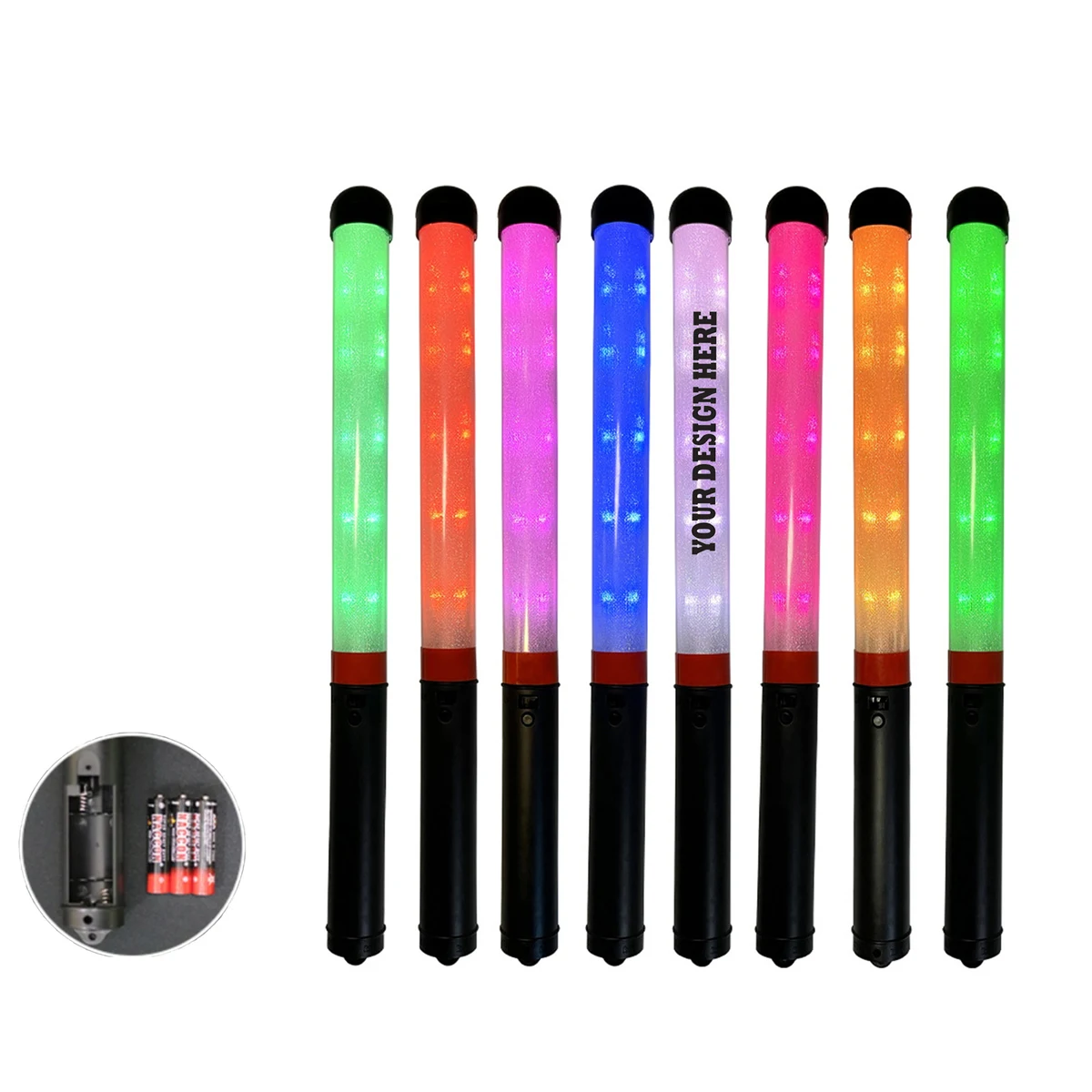 15 Color LED Led Light Stick 1
