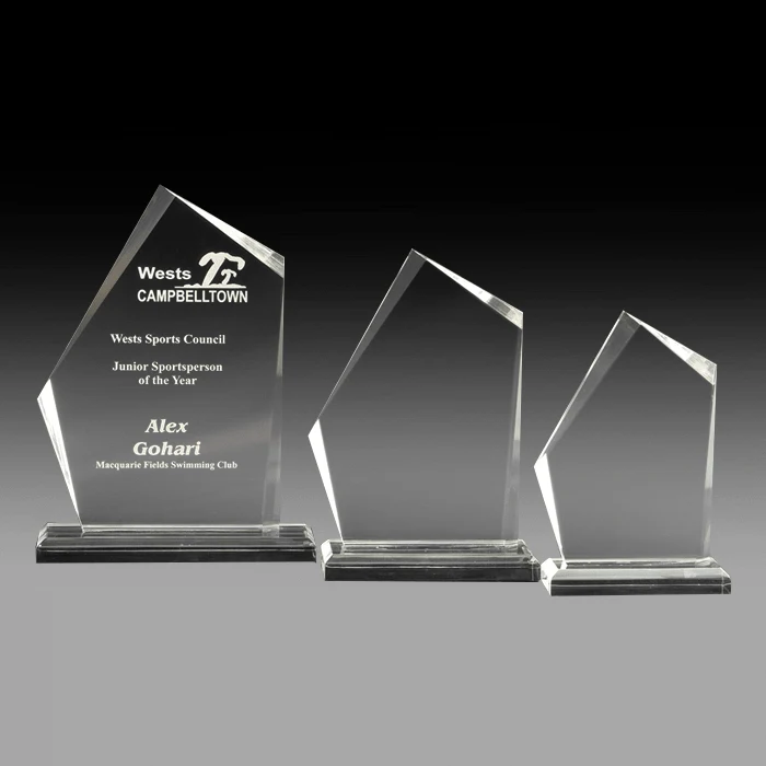 Eccentric Acrylic Trophy on Base 1